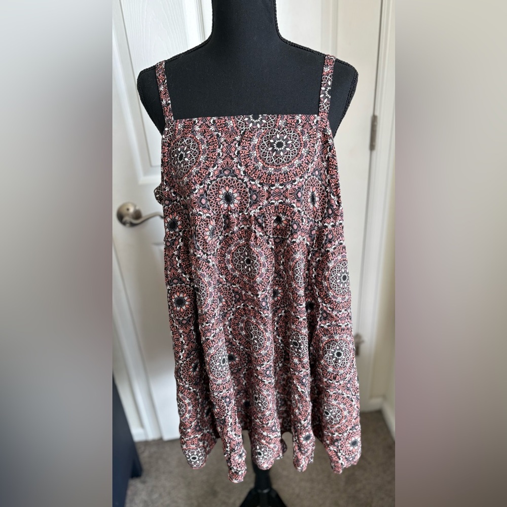 Torrid Sleeveless Mini Challis Dress